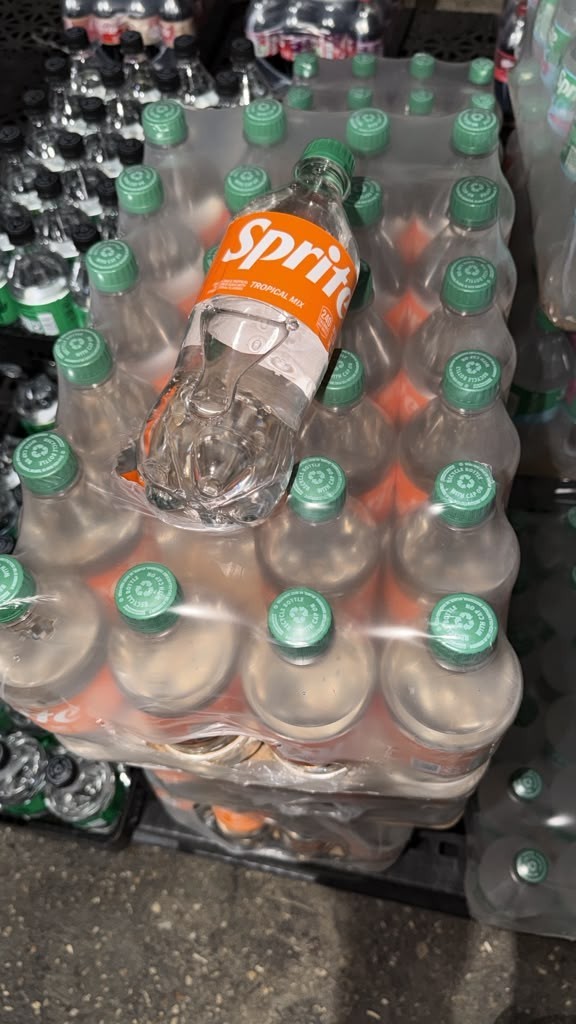 x24 Sprite Tropical Mix Soda 20 Oz. Crate Of 24 ORDER ONLY ONE CASE PER ORDER