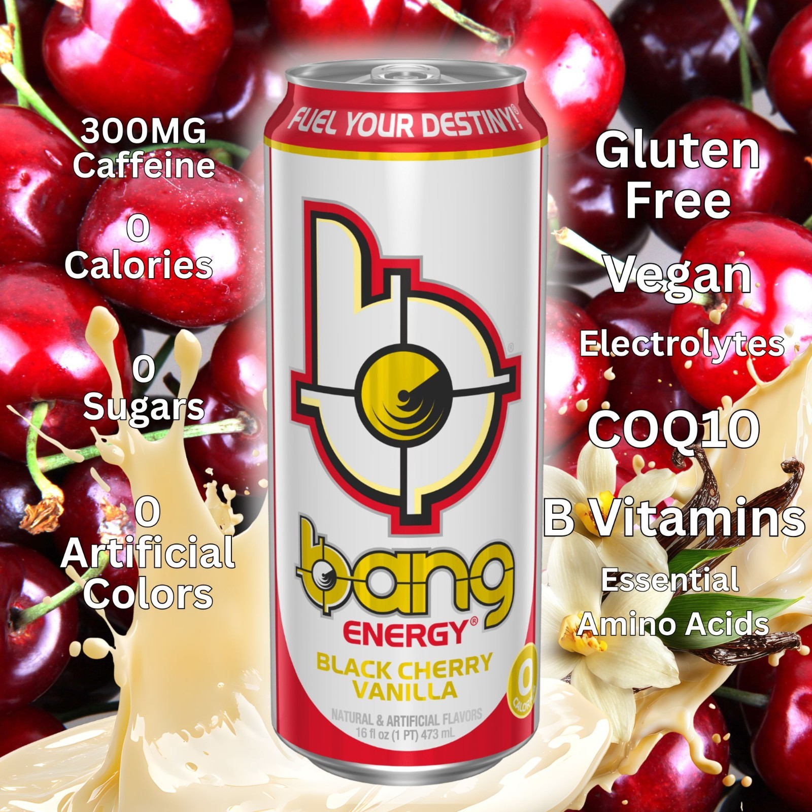 Bang Energy 6‑Flavor Sampler or 12‑Can Variety Pack – American Berry & More