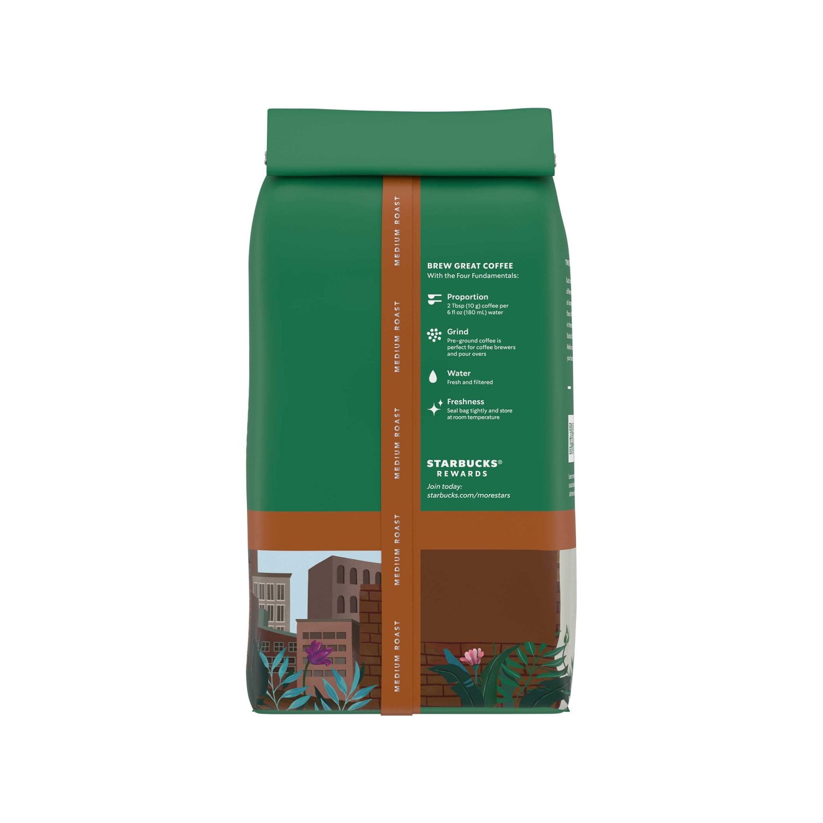 Starbucks Decaf Pike Place Roast, Ground Coffee, Medium Roast, 12 oz