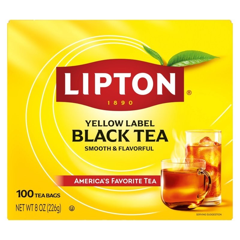 Lipton Black Tea bags, 100 count…