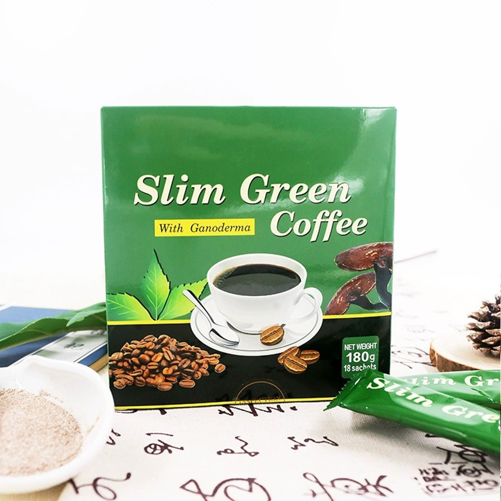 6.35oz Organic Green Coffee Mix: Ganoderma-Infused Metabolism Aid