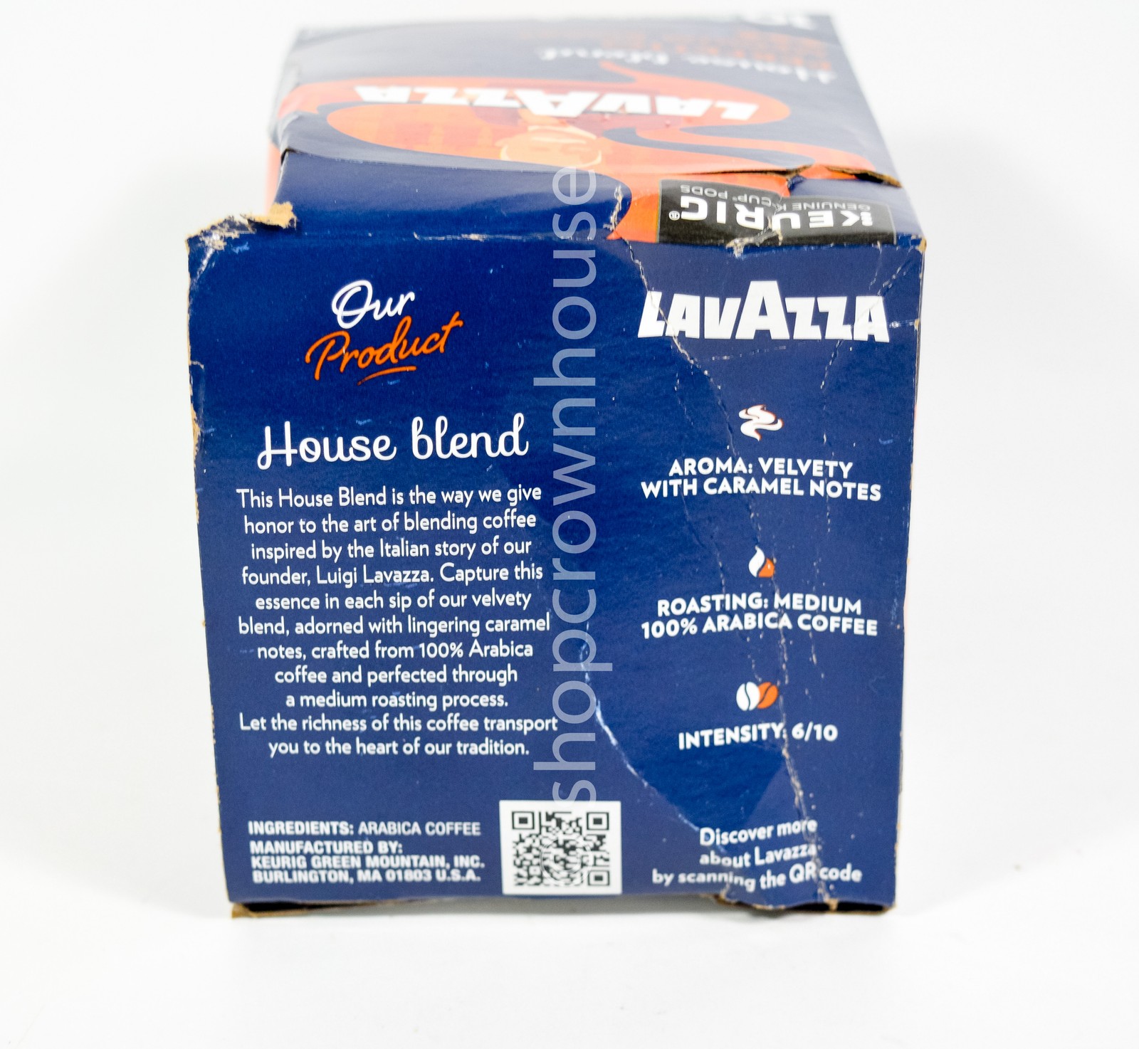 LavAzza PERFETTO Medium Roast Coffee 10 Keurig Cup Box 06/19/2028