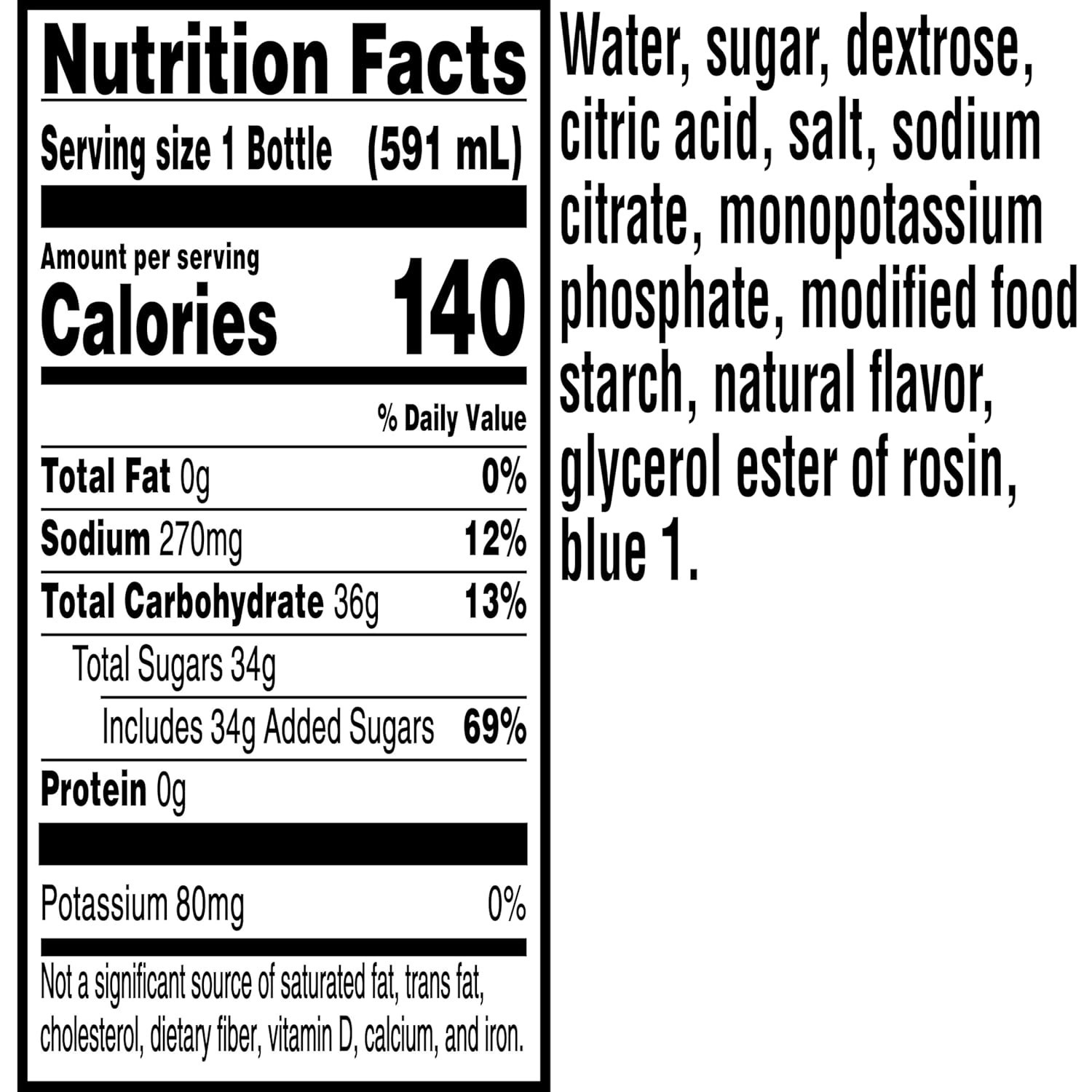 Gatorade Thirst Quencher, Glacier Freeze, 20 Fl Oz Pack of 8