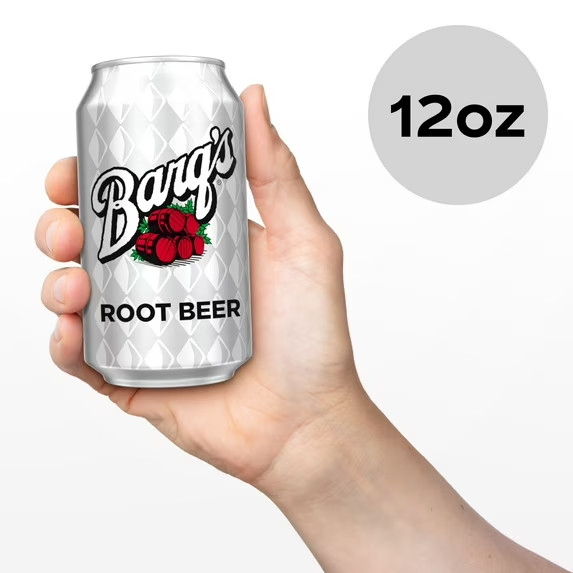 Barq’s Root Beer Soda Pop Fridge Pack Cans, 12 fl oz, 12 Pack Free Shipping