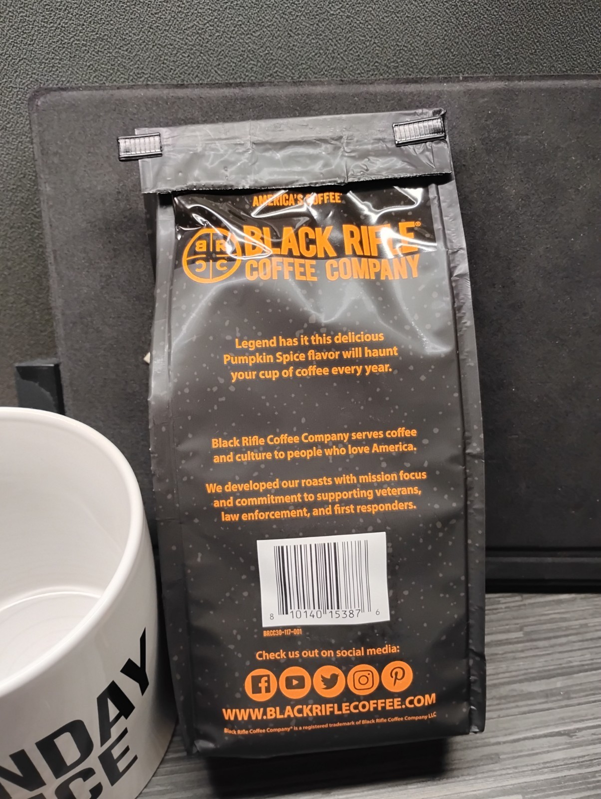 Black Rifle Cinnamon Spice 3 Bags. 11oz. BB 6/2026. Ground.