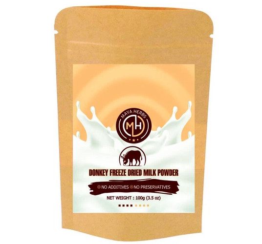 PURE NATURAL Dried Donkey Milk Powder 100gm Immune Booster Organic