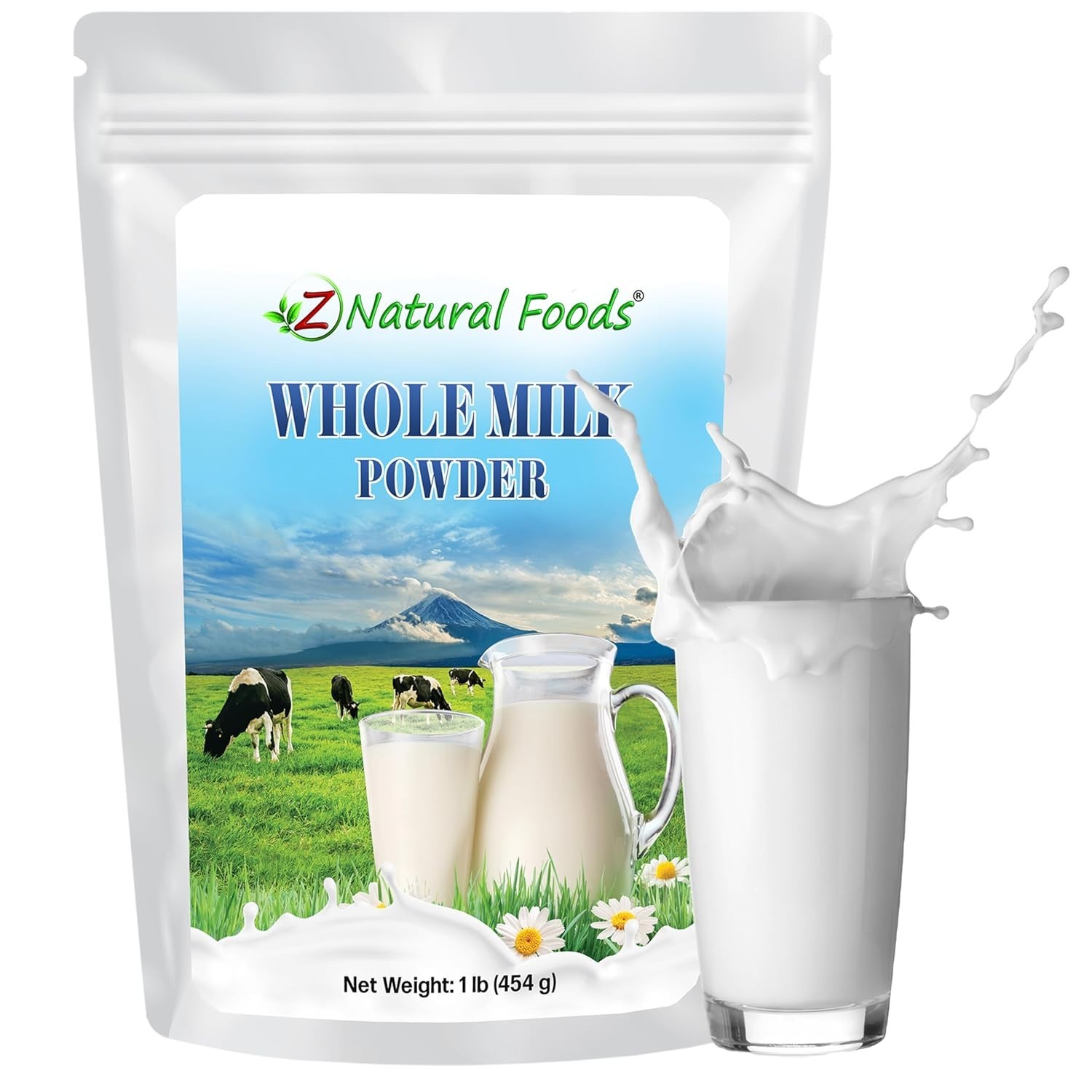 Whole Milk Powder – 16 Oz Non-GMO, Kosher & Gluten-Free Gourmet Baking