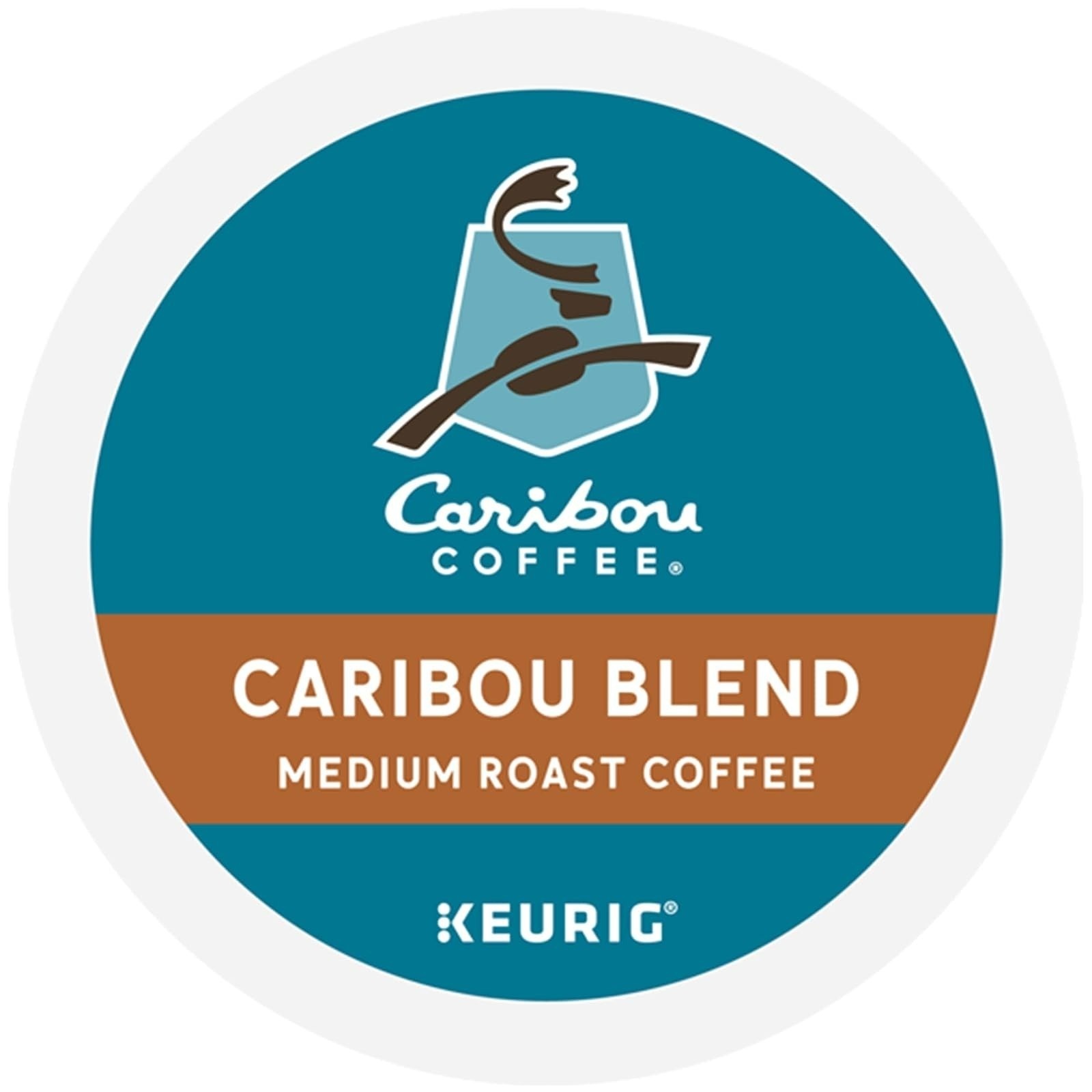 Caribou Coffee Caribou Blend K-Cup Pods Medium Roast 32 Count