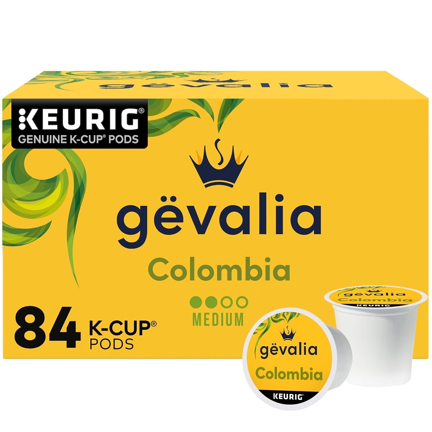 84 Keto-Friendly Colombian Medium Roast K-Cup Coffee Pods – Perfect Brew Anytime