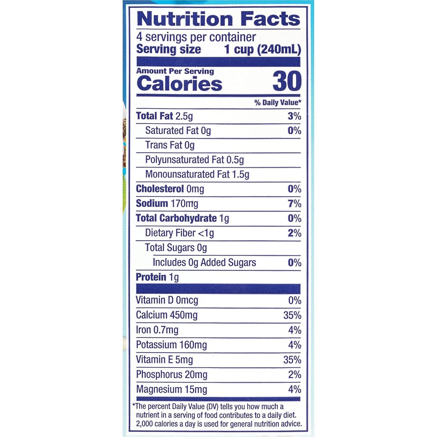 Almond Breeze Dairy Free Almondmilk, Unsweetened 32 Fl Oz (Pack of 6)