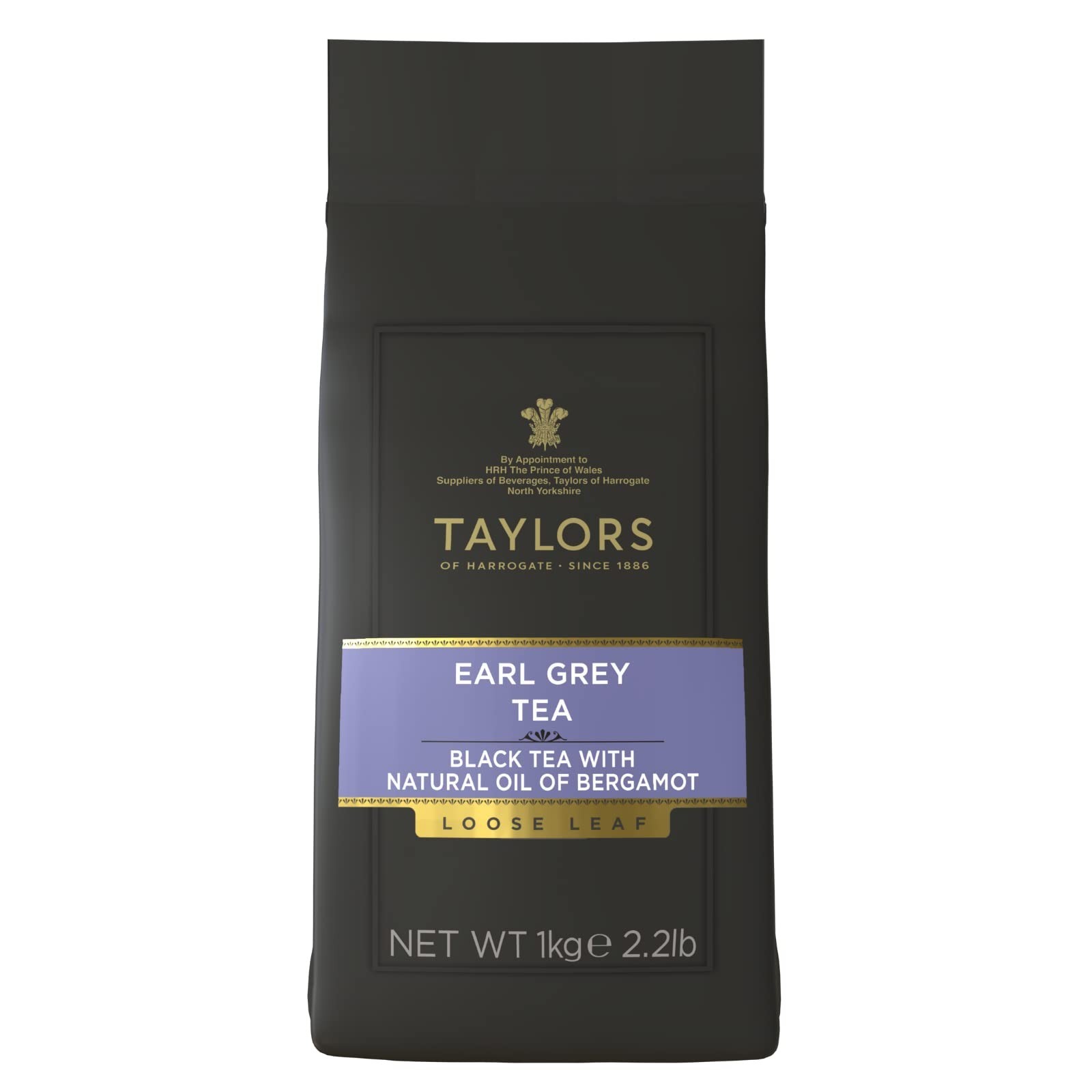 Earl Grey Loose Leaf Tea 2.2lb – Premium Quality, Aromatic & Fresh Brew