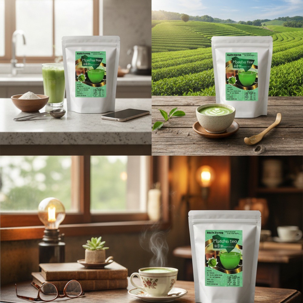 Organic Matcha Green Tea Powder Natural Energy Boost Detox 250g