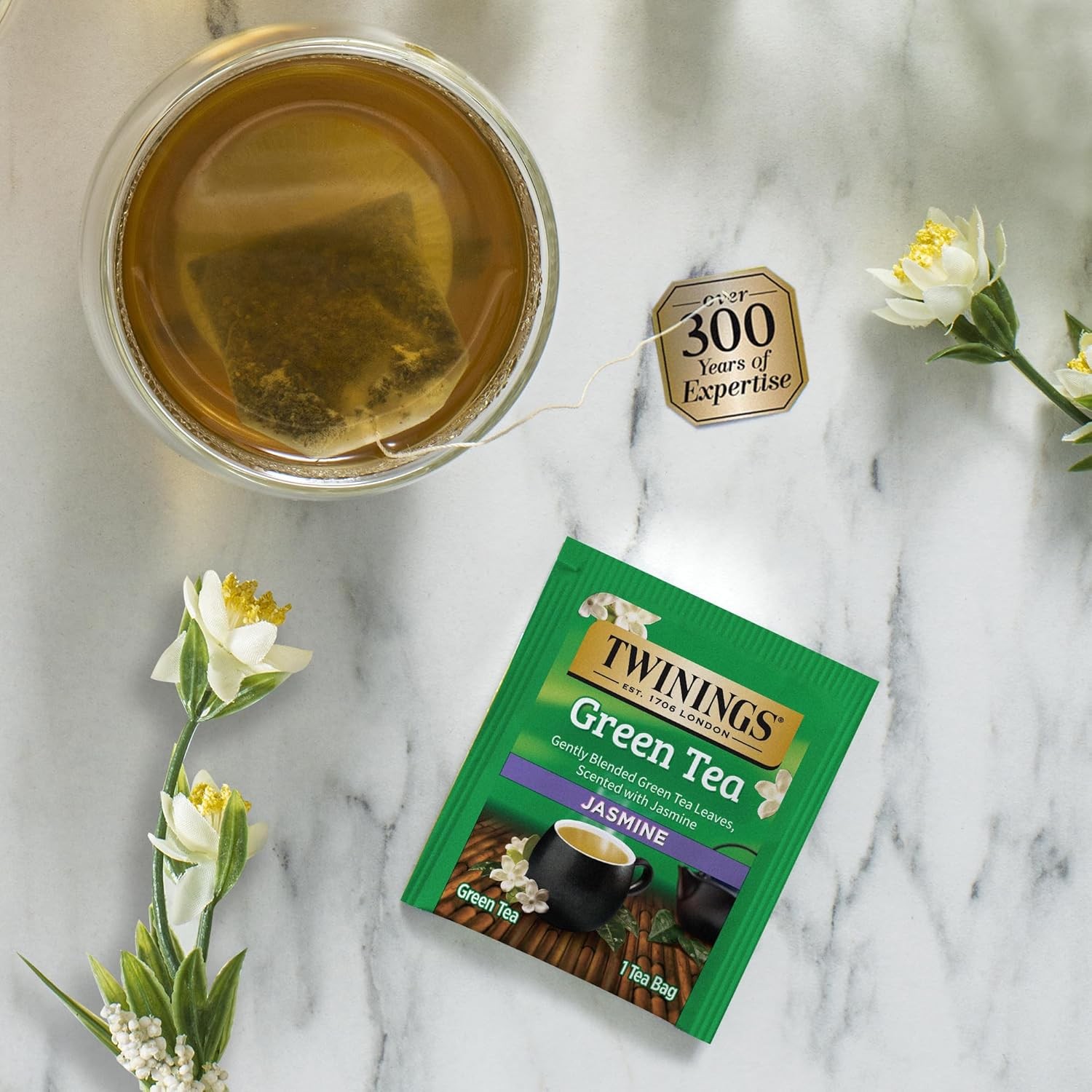Twinings Tea Bag Sampler 44 Count Variety Pack, Giftable Box for Tea Lovers