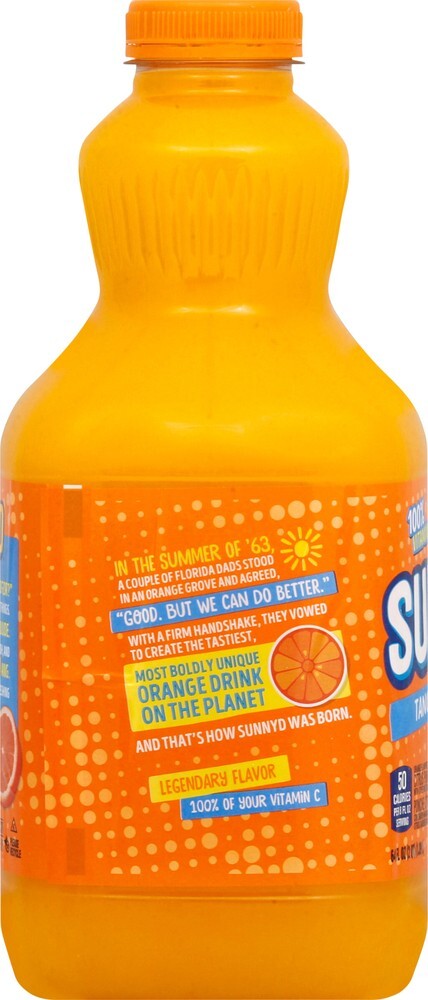2 PACK- Sunny D Tangy Original Citrus Punch, 100% Vitamin C, 64 Oz. (Each)