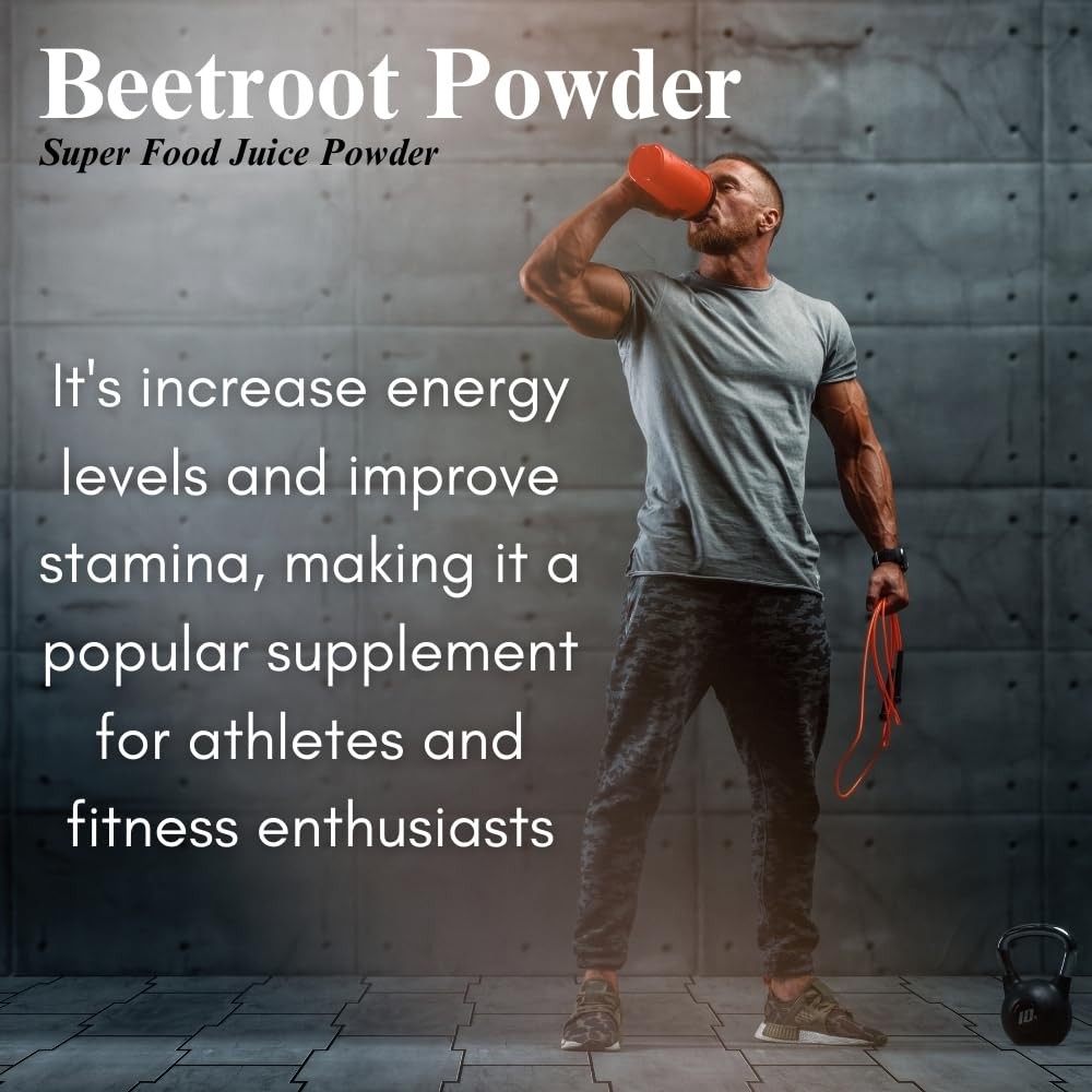 Beetroot Powder 227g | Premium Beet Root Powder 8 Ounces, | 100% Pure Raw Red…