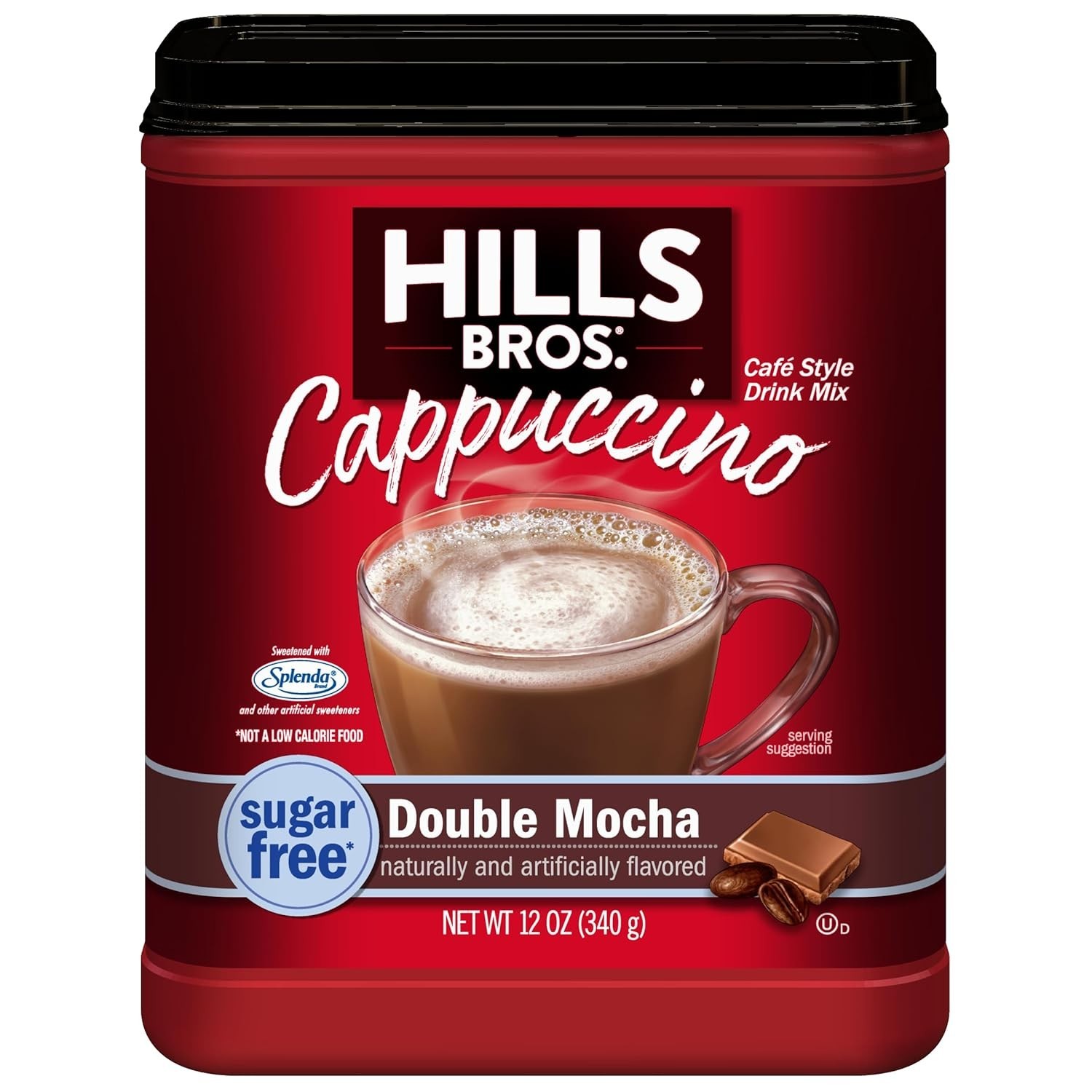 Effortless Sugar-Free Mocha Cappuccino Mix – Perfect for Anytime Enjoyment, 12oz