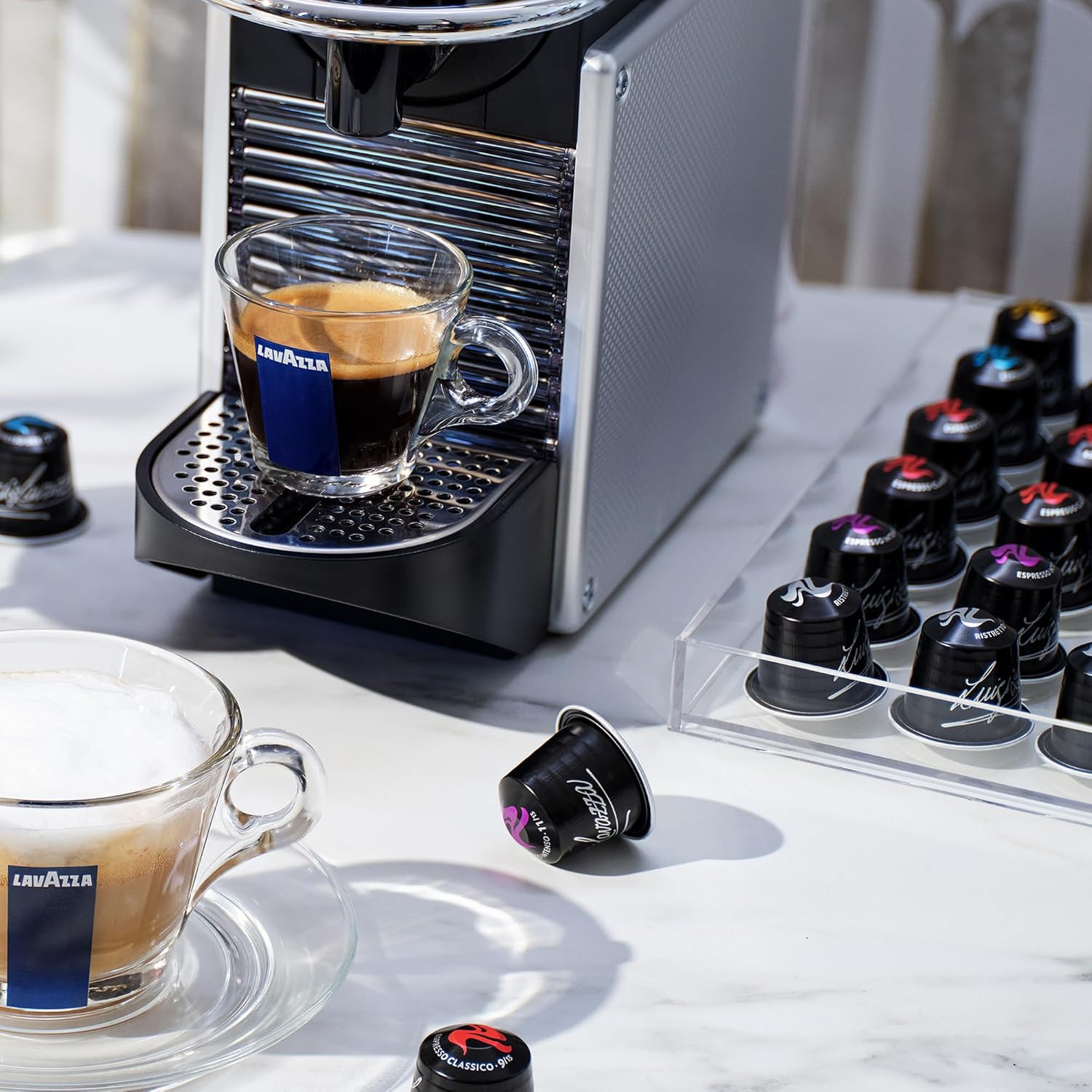 Espresso Variety Pack of Aluminum Capsules Compatible with Nespresso* Original M