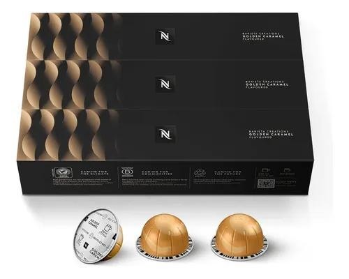 Nespresso Vertuo Golden Caramel Coffee Capsules 150 Pods Barista Creations New