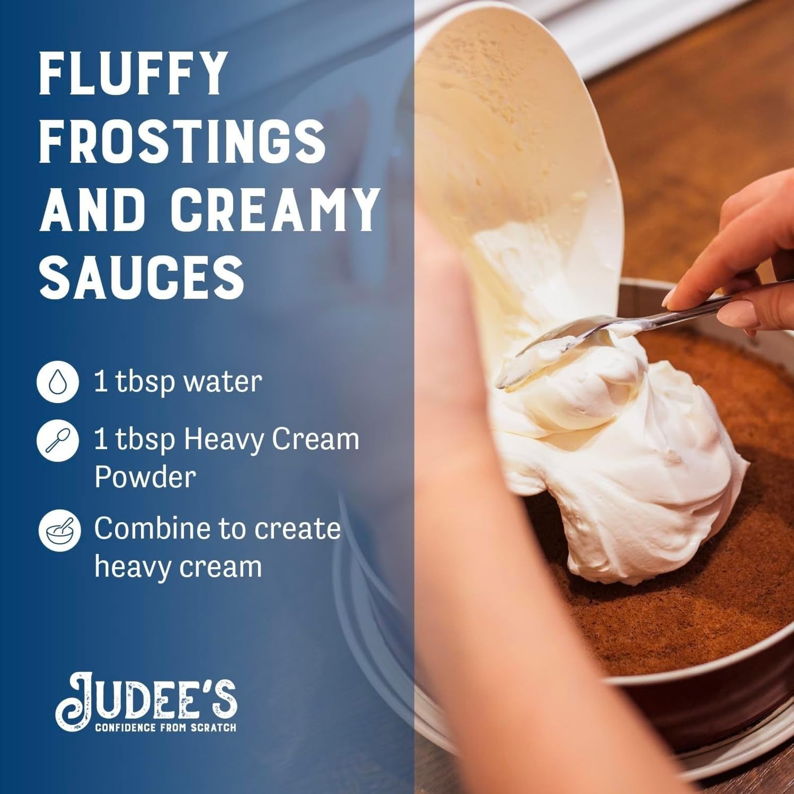 Gluten Free Heavy Cream Powder – Shelf-Stable Dehydrated Creamer for Baking & To