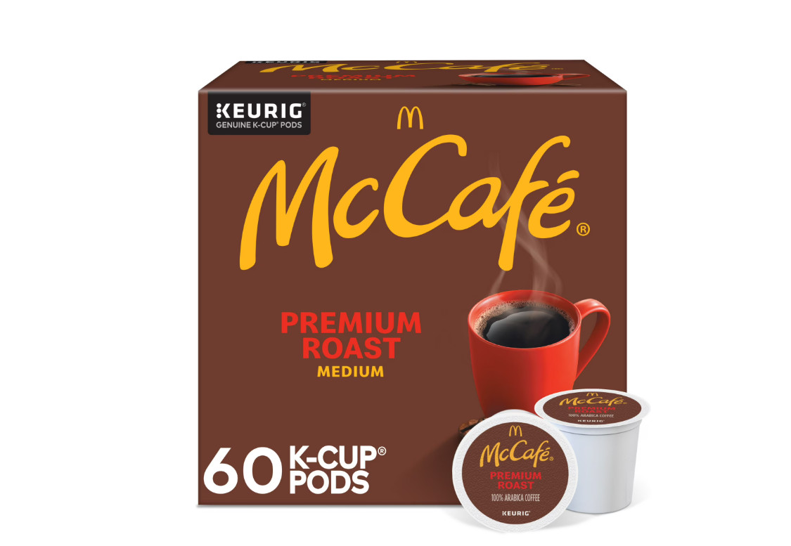 McCafe, Premium Medium Roast K-Cup Coffee Pods, 60 Count