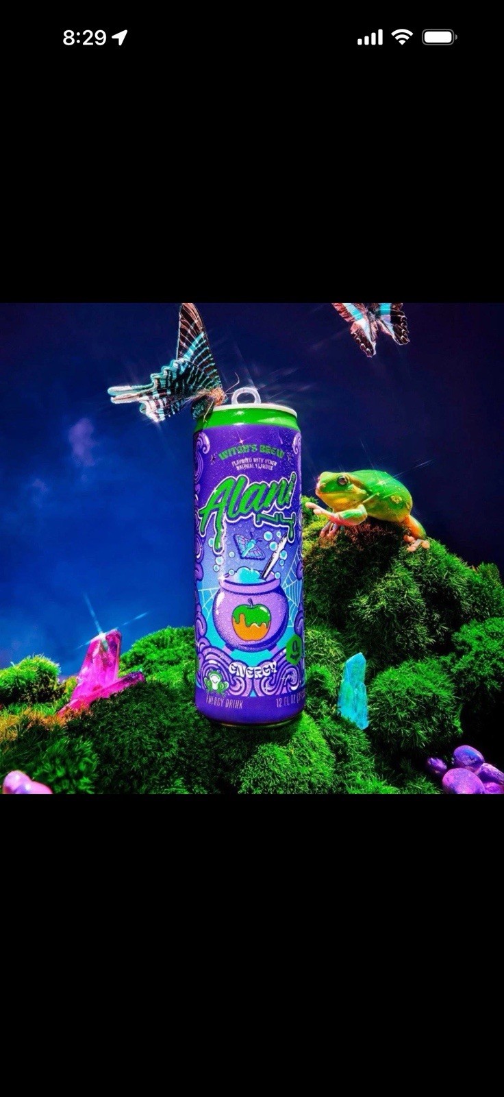 Alani Witch’s Brew Energy Drink 18-Pack 12 fl oz (355 mL) 200mg, Sugar Free