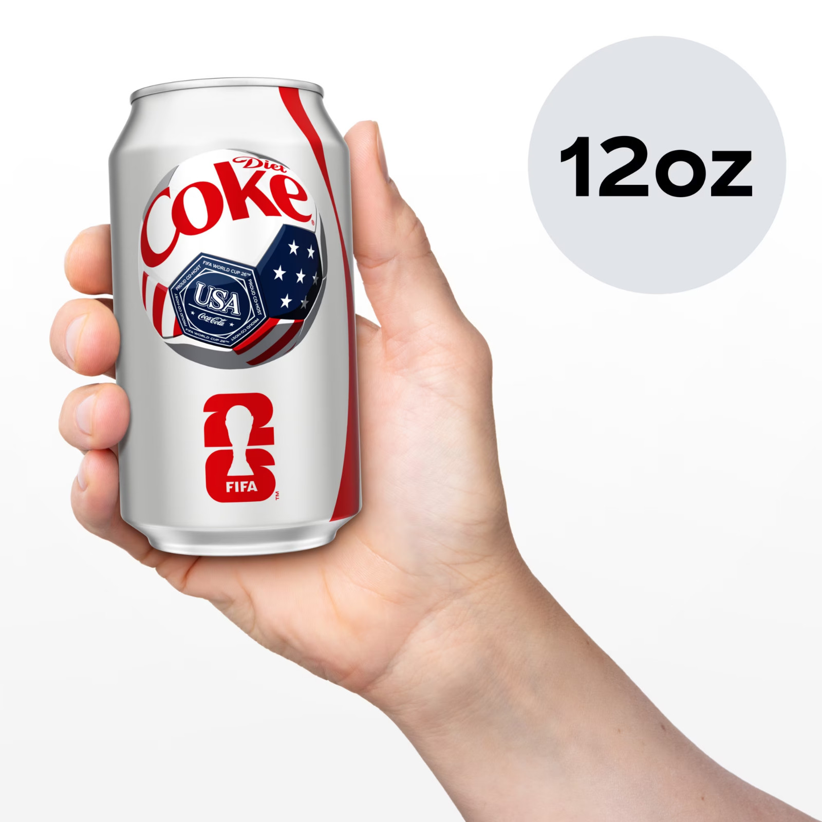 Diet Coke Soda Soft Drinks, 12 fl oz Fridge Pack Cans, 12 Pack @