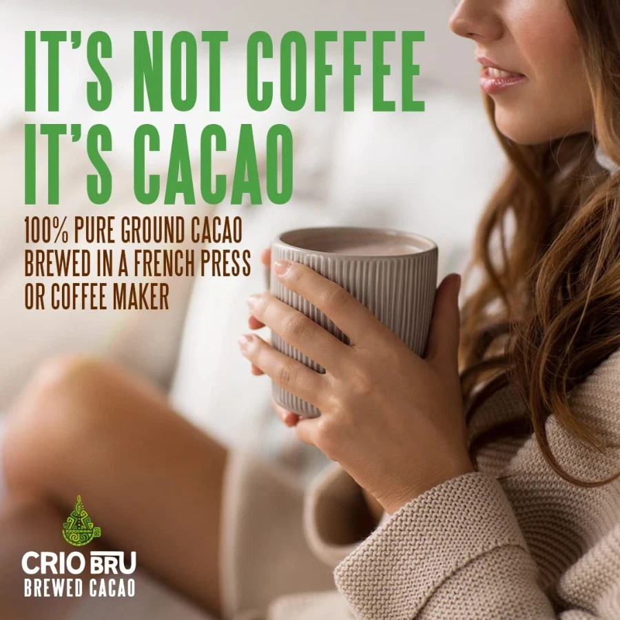 Crio Bru Double Chocolate Light Roast 1.5 lb – Coffee Alternative Natural Drink