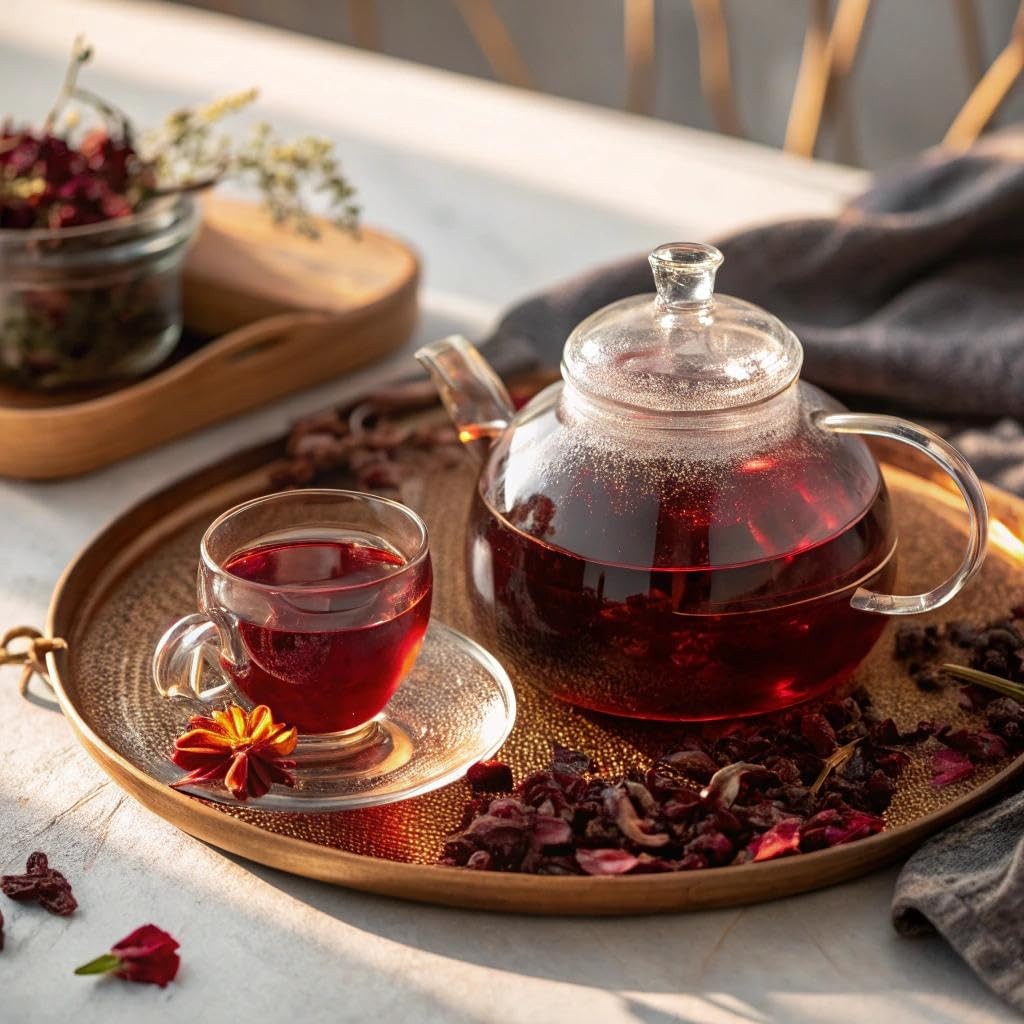 Hibiscus Flowers 1LB (16 Oz) Tea Cut & Sifted, Flor de Jamaica