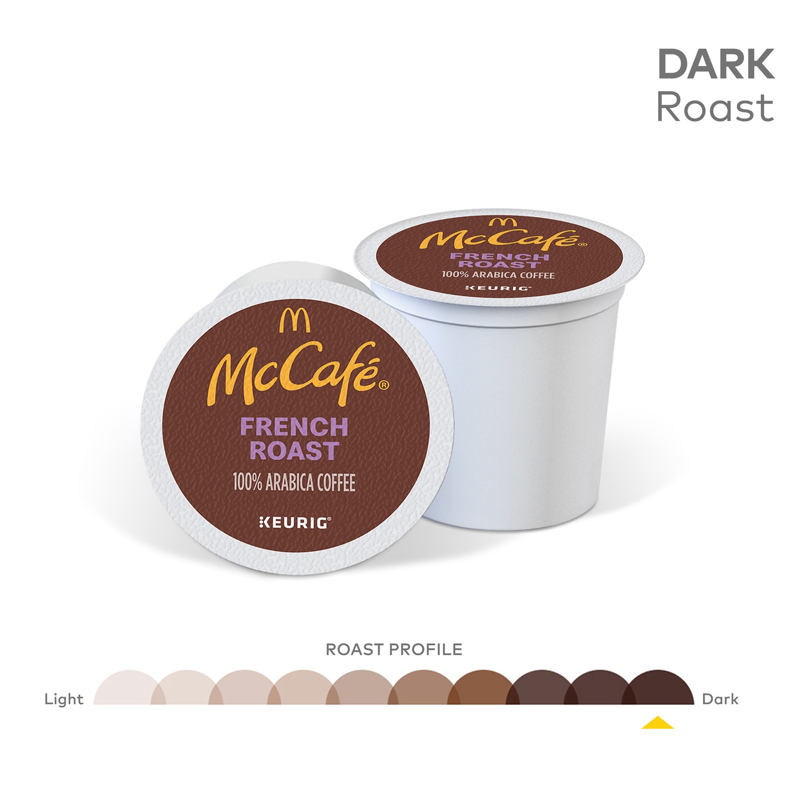 McCafe, French Roast Coffee, Keurig Single Serve K-Cup Pods, 96 Count