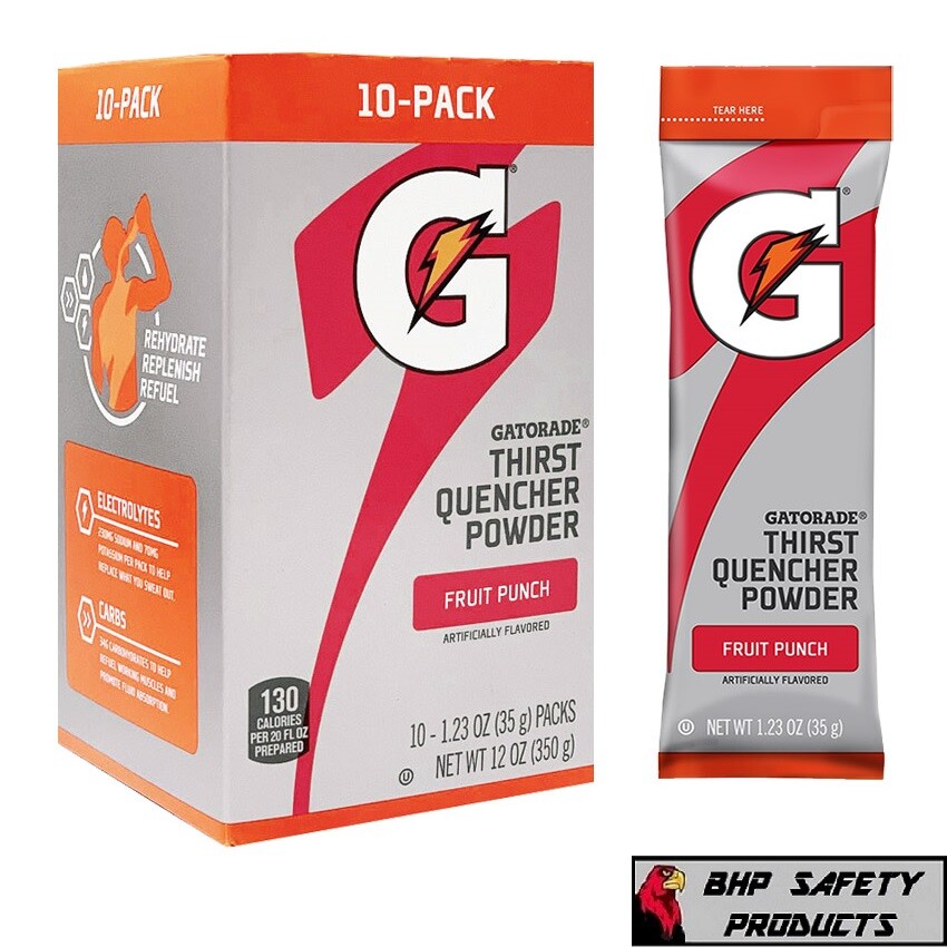 GATORADE 1.23 oz Single Packets Quick Sticks (10 servings x 1 box) FREE SHIPPING