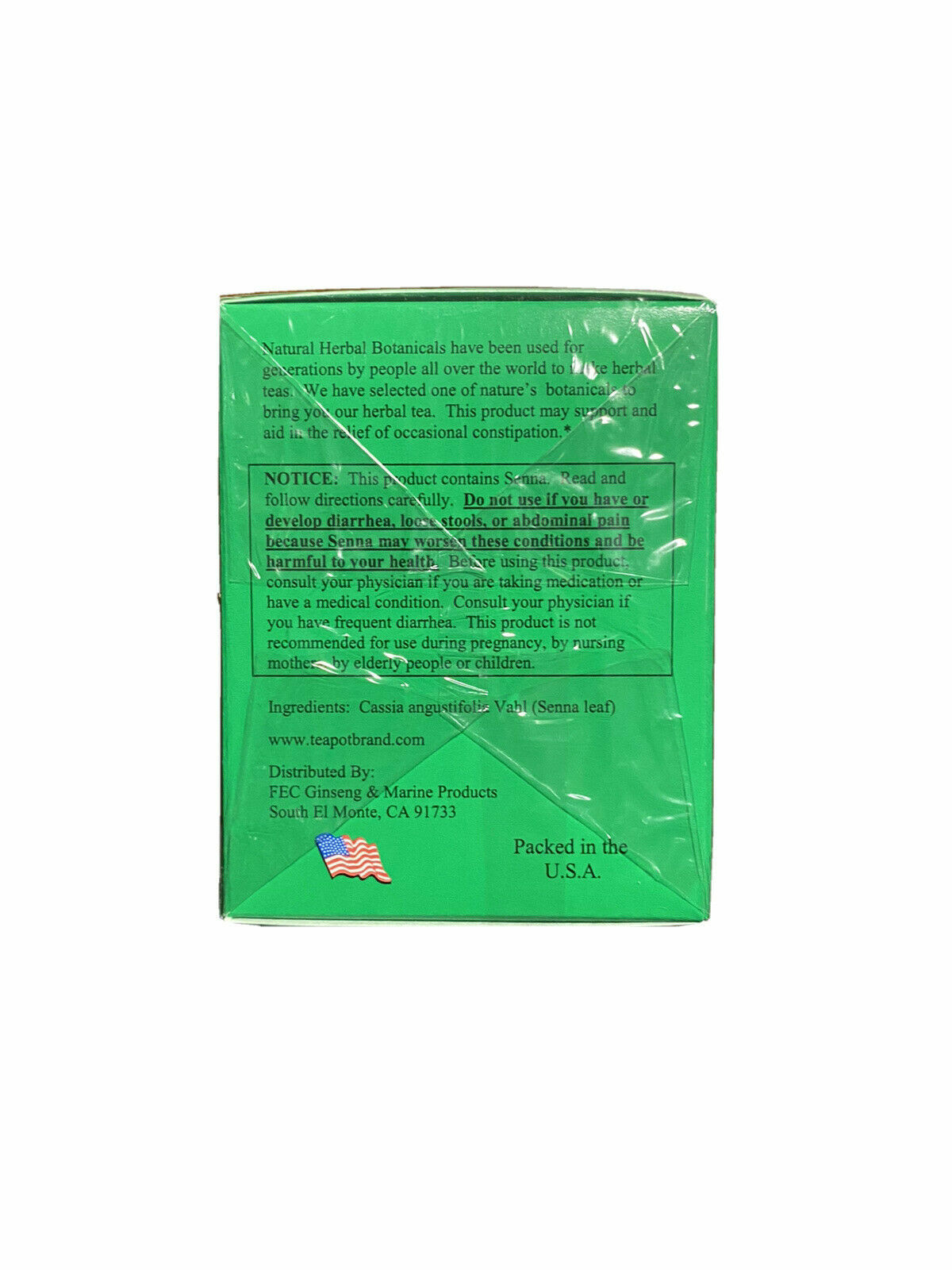 China Slim Tea Super Herbal Tea Delight Extra Streighth 20 Tea Bags/ 1.76 oz