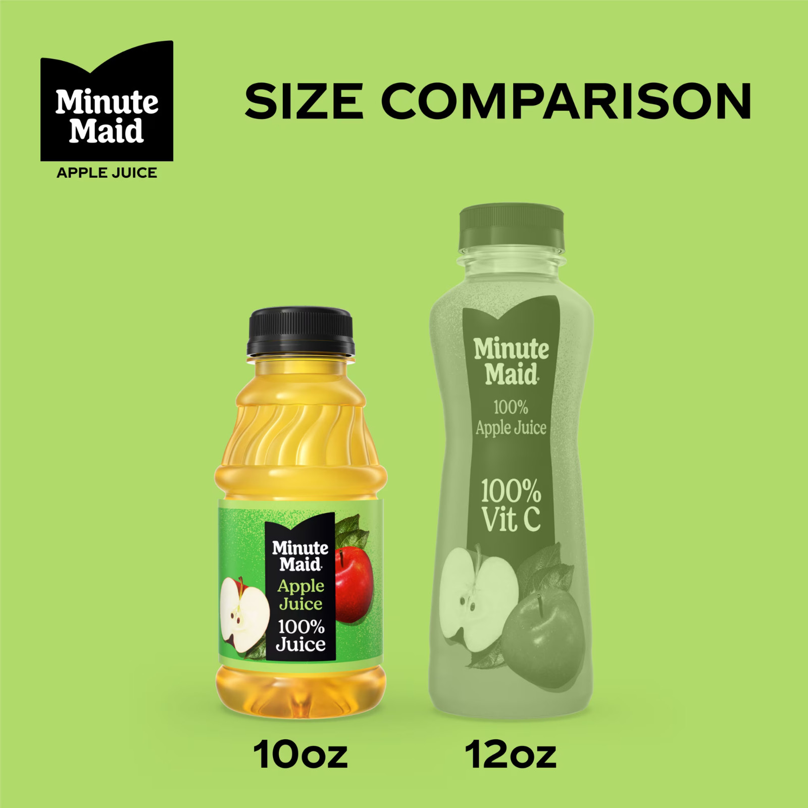 Minute Maid Apple Juice Bottles, 10 fl oz, 6 Pack Free Delivery…