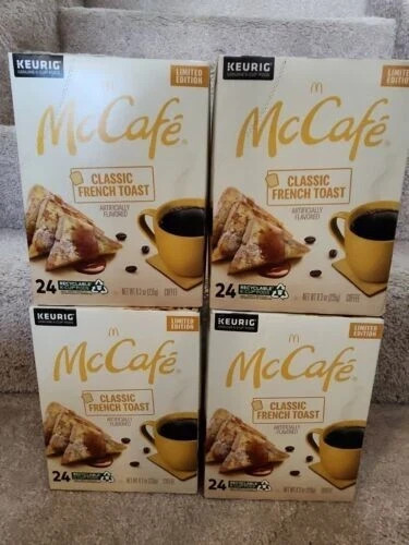 200 McCafe, Classic French Toast Light Roast K-Cup 200 Count BULK