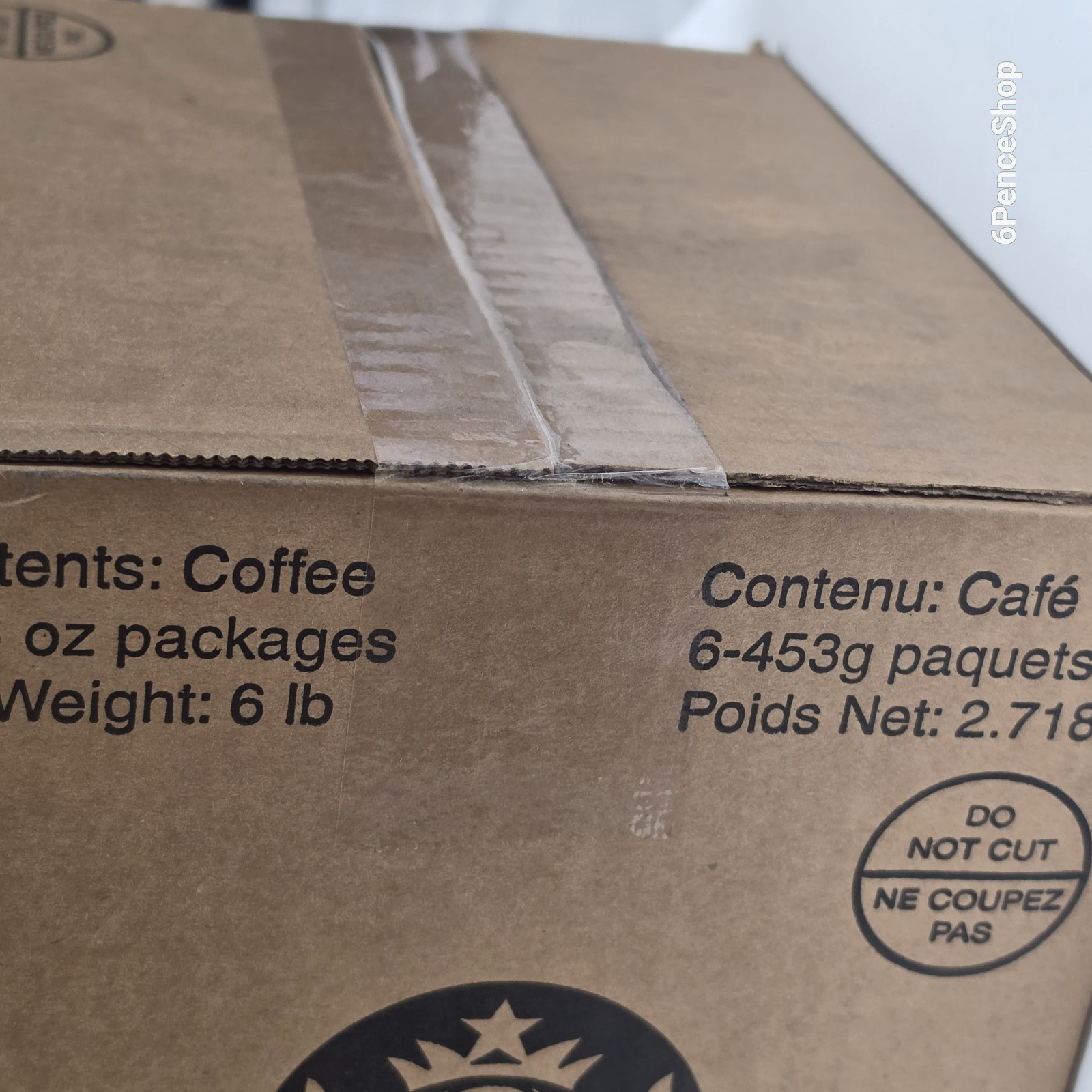 MAY 2026 lot of 6 Starbucks Coffee, Vernanda Blend, Ground 1 lb Bag 6 lbs total