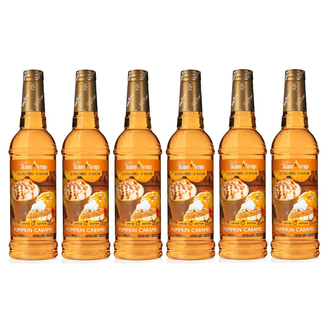 Sugar Free Coffee Syrup, Holiday Fall Syrup Trio Coffee Flavoring Syrup, Zero Ca