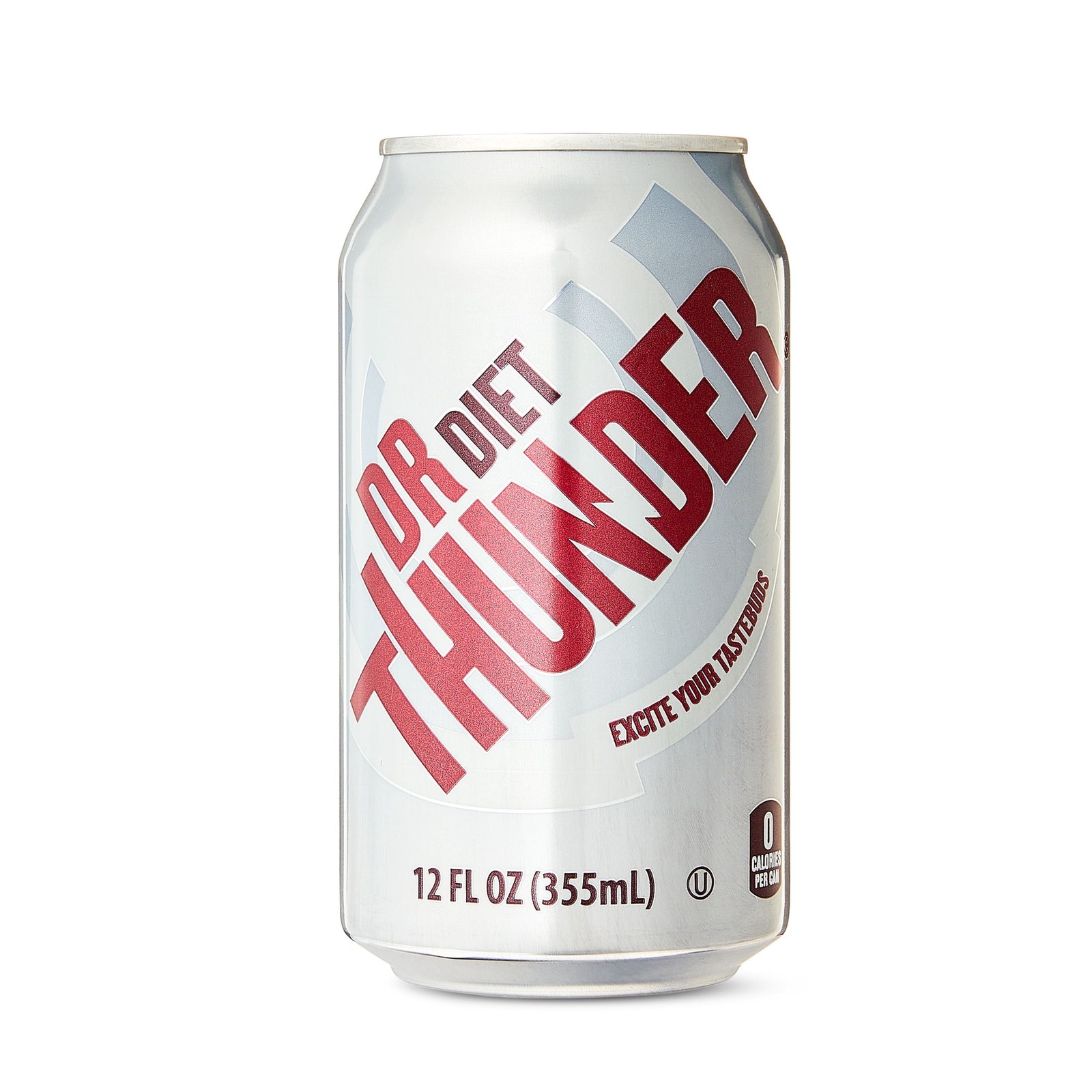 Great Value Dr Thunder Diet Calorie free Cola Soda Pop, 12 fl Oz 12 Pack Cans.
