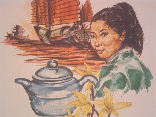 Imperial China Gunpowder First Grade 8oz Green leaf tea