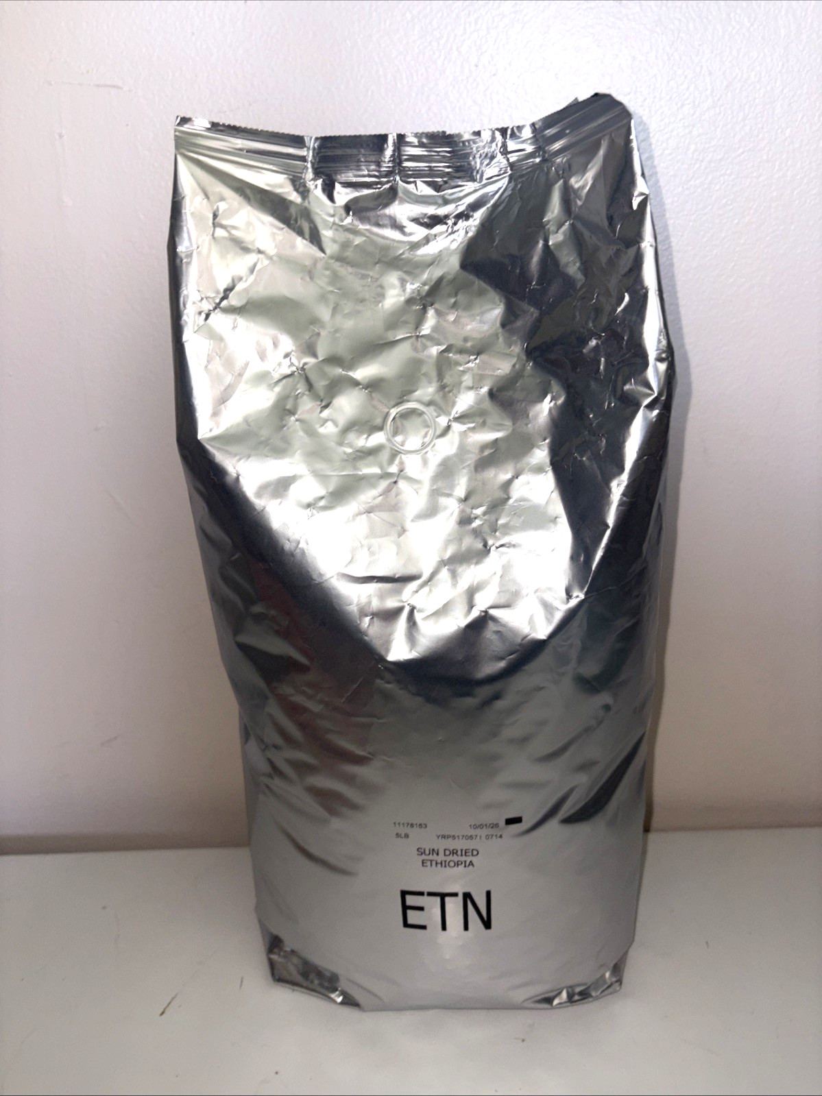 Starbucks 5 Lb Bag of Whole Bean Sun-dried Ethiopia Highlands Coffee