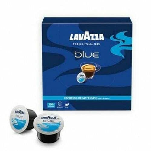 Lavazza BLUE Decaf Espresso Coffee Capsules 100 Count