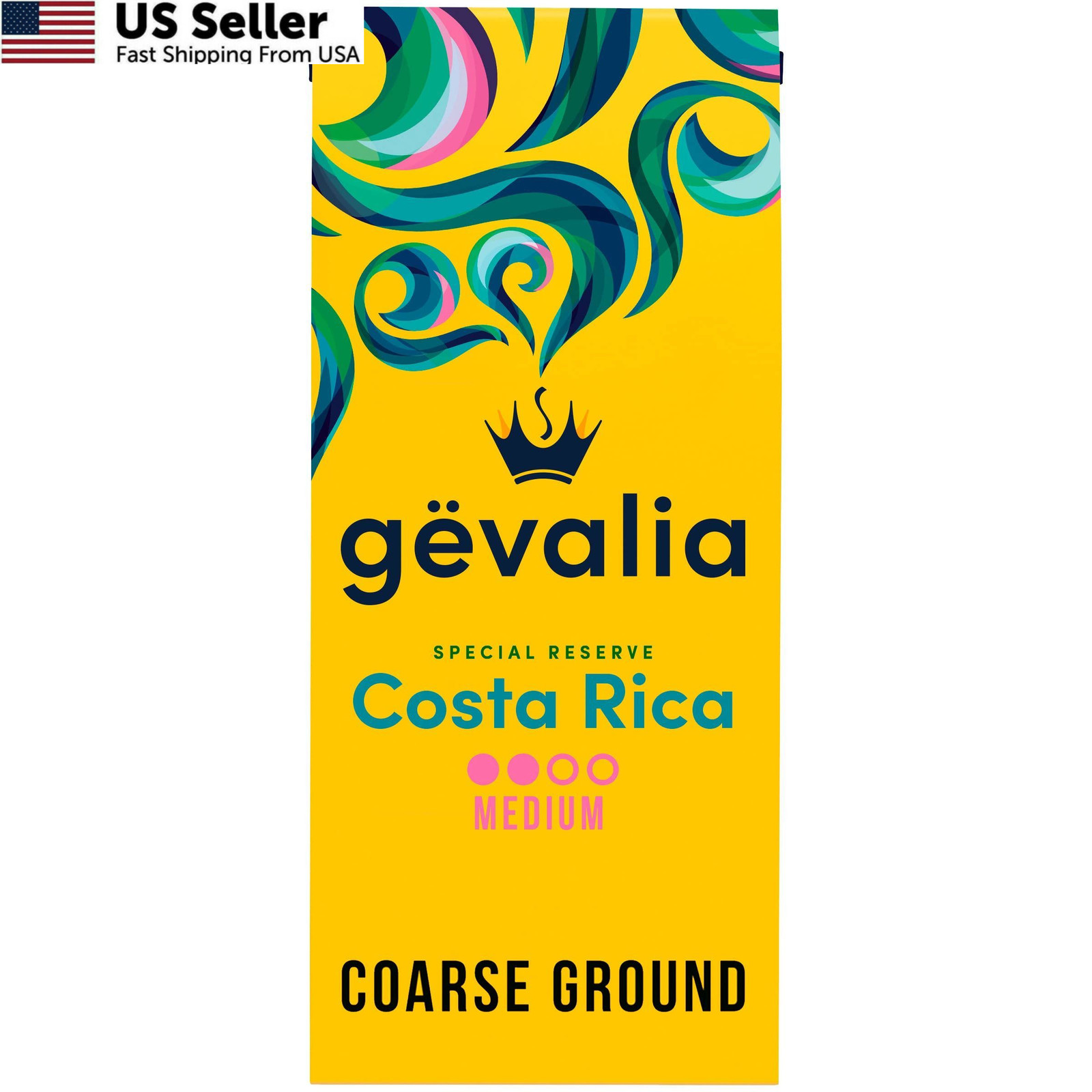 Special Reserve Costa Rica Single Origin Medium Roast Ground Coffee 10oz Bag USA