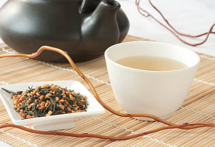Two Pack (2) Japanese Ujinotsuyu Tokuyo Green Tea Roasted Rice GenmaiCha,14.1oz