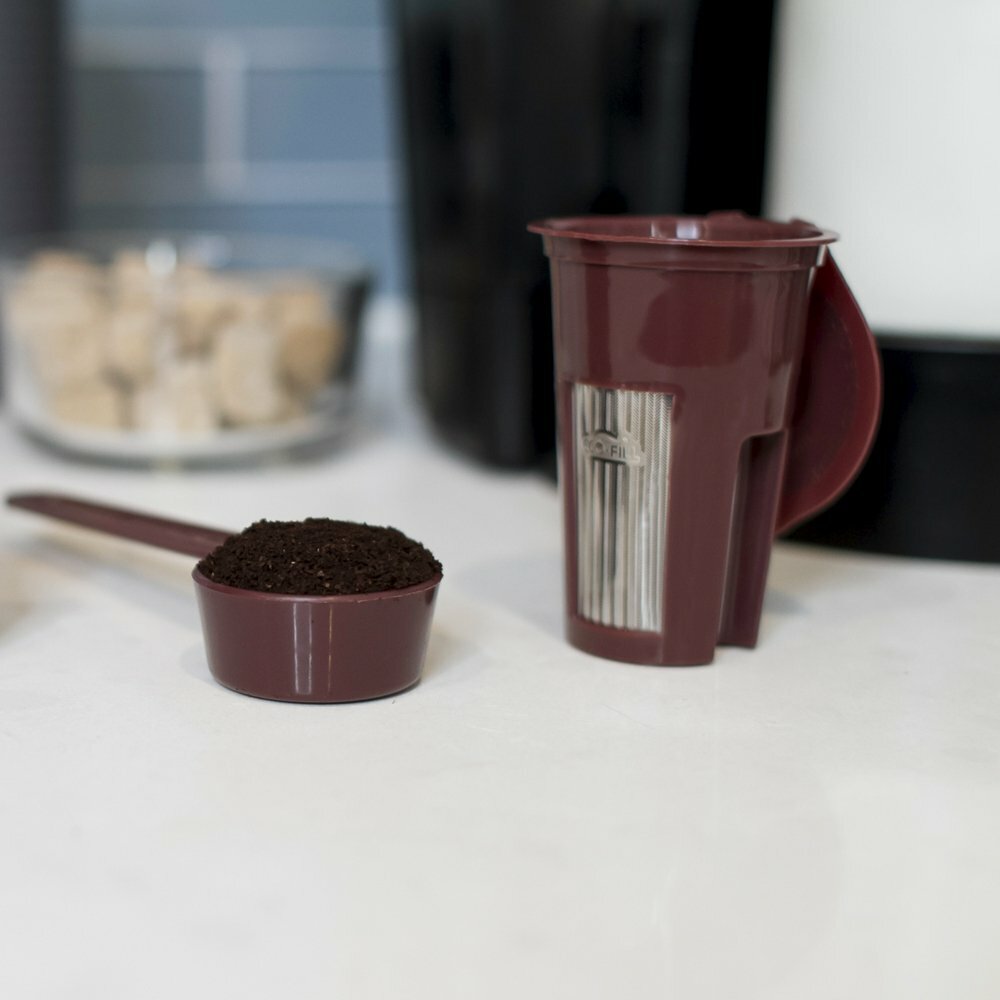 3-Item Reusable K-Cup Pod + Adapter + Coffee Scoop for Keurig 1.0 Coffee Makers