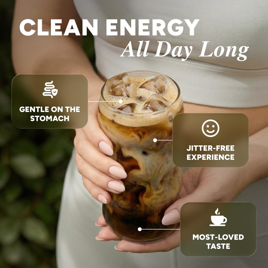 Instant Mushroom Coffee Made in USA Great Taste – 30 Servings