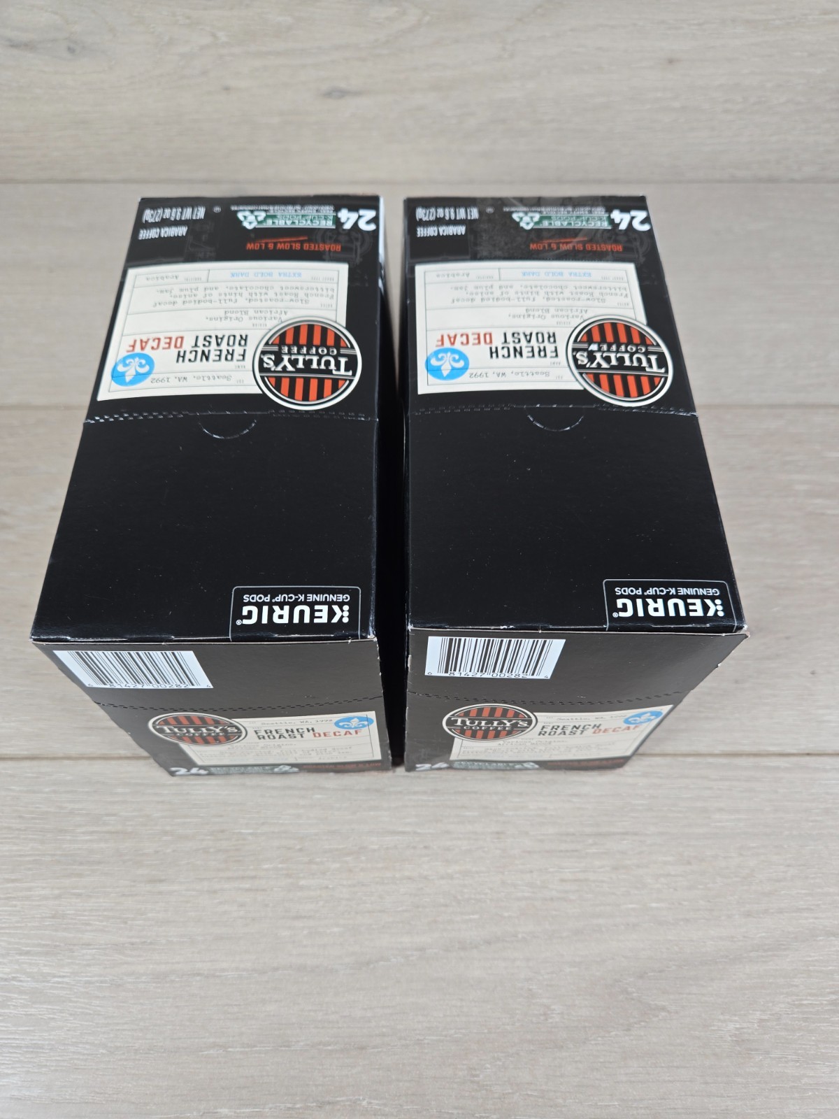 Tully’s Coffee French Roast Decaf Keurig K-Cup Pod Dark Roast 48 Count