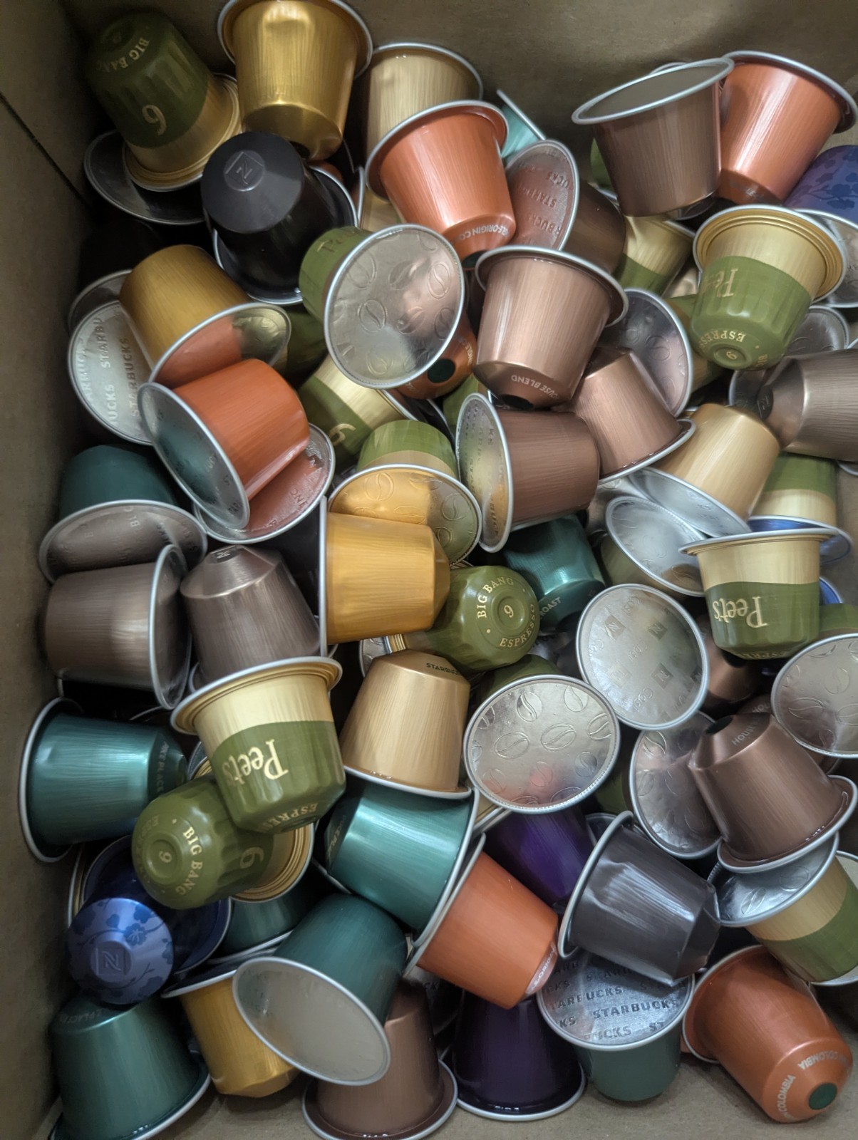 150 Ct Loose For Nespresso Original Line Variety Pack Capsules Mixed Brand