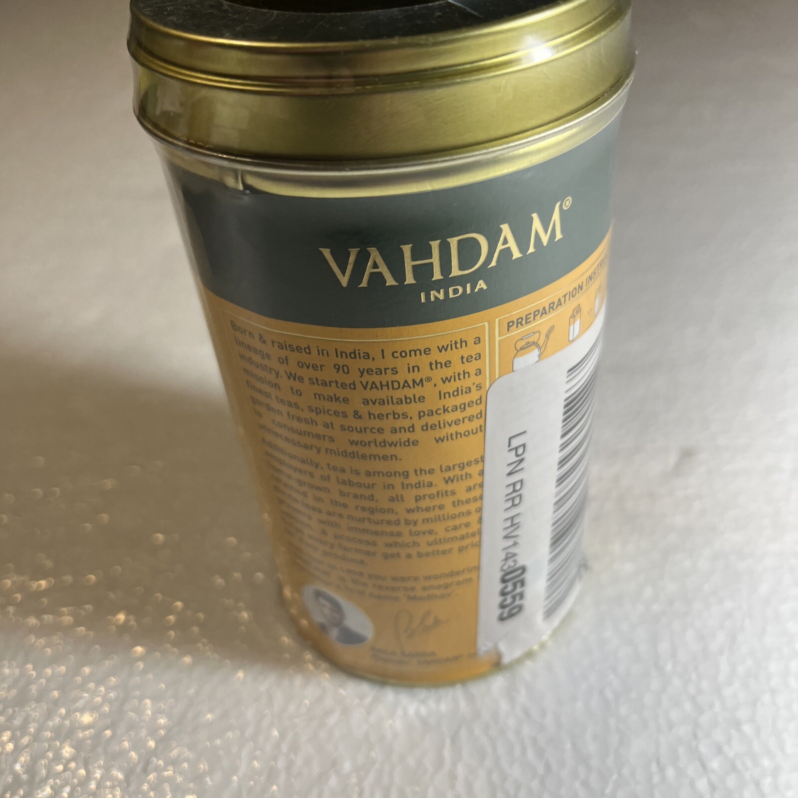 vahdam india turmeric ginger 3.53 oz