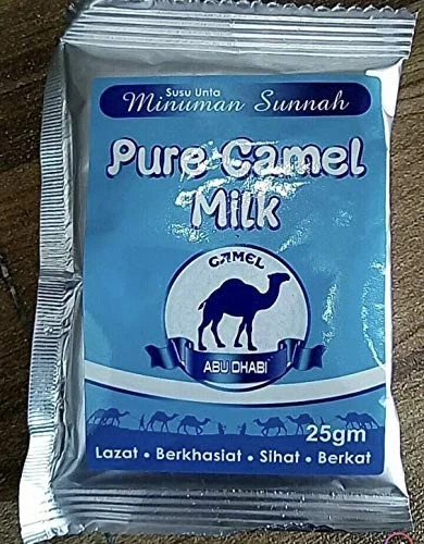 2 Boxes 40sac Camel Milk Powder New Original HALAL Original Flavour