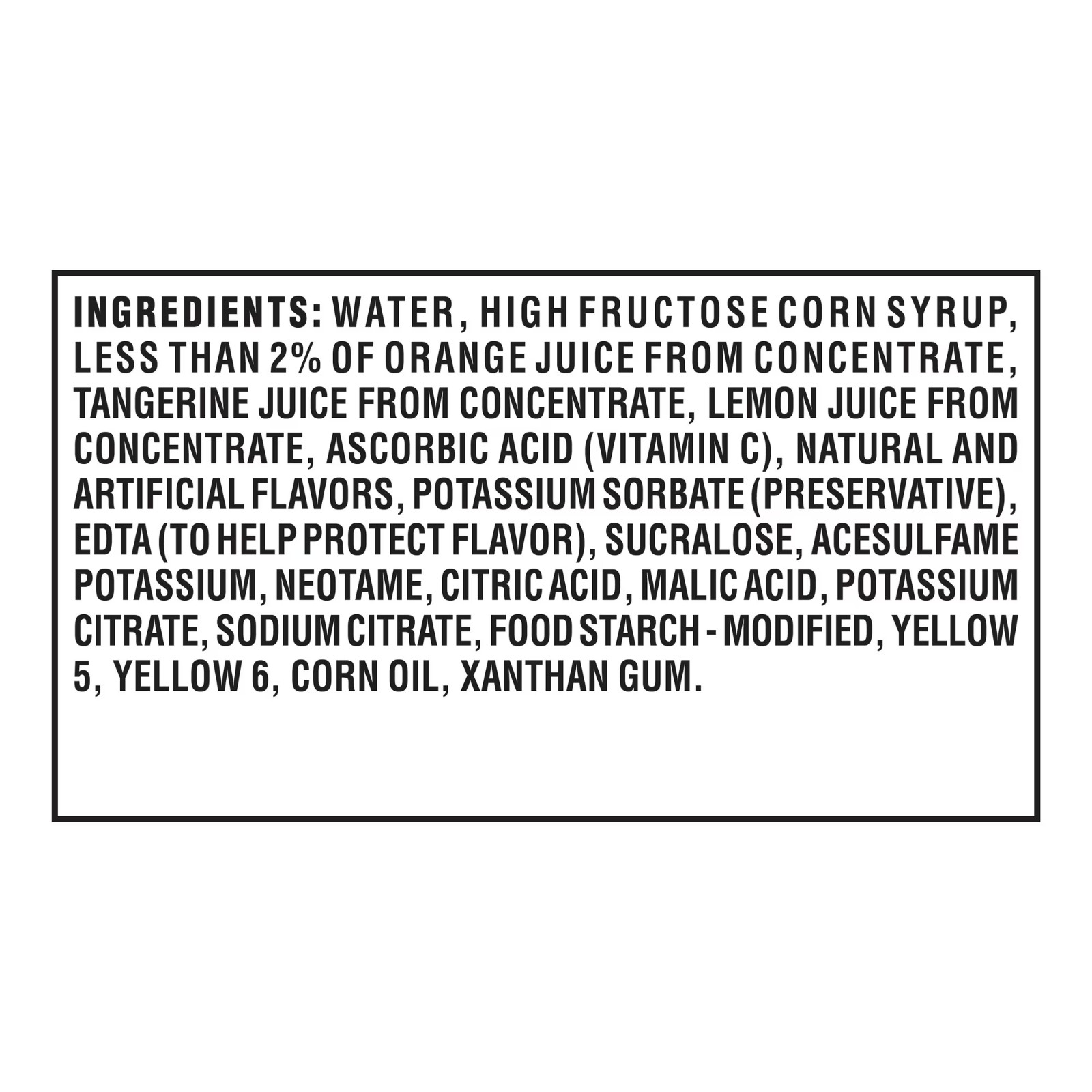 Tampico Citrus Punch Orange Tangerine Lemon Juice Drink 10 Fl Oz 15 PackTampico