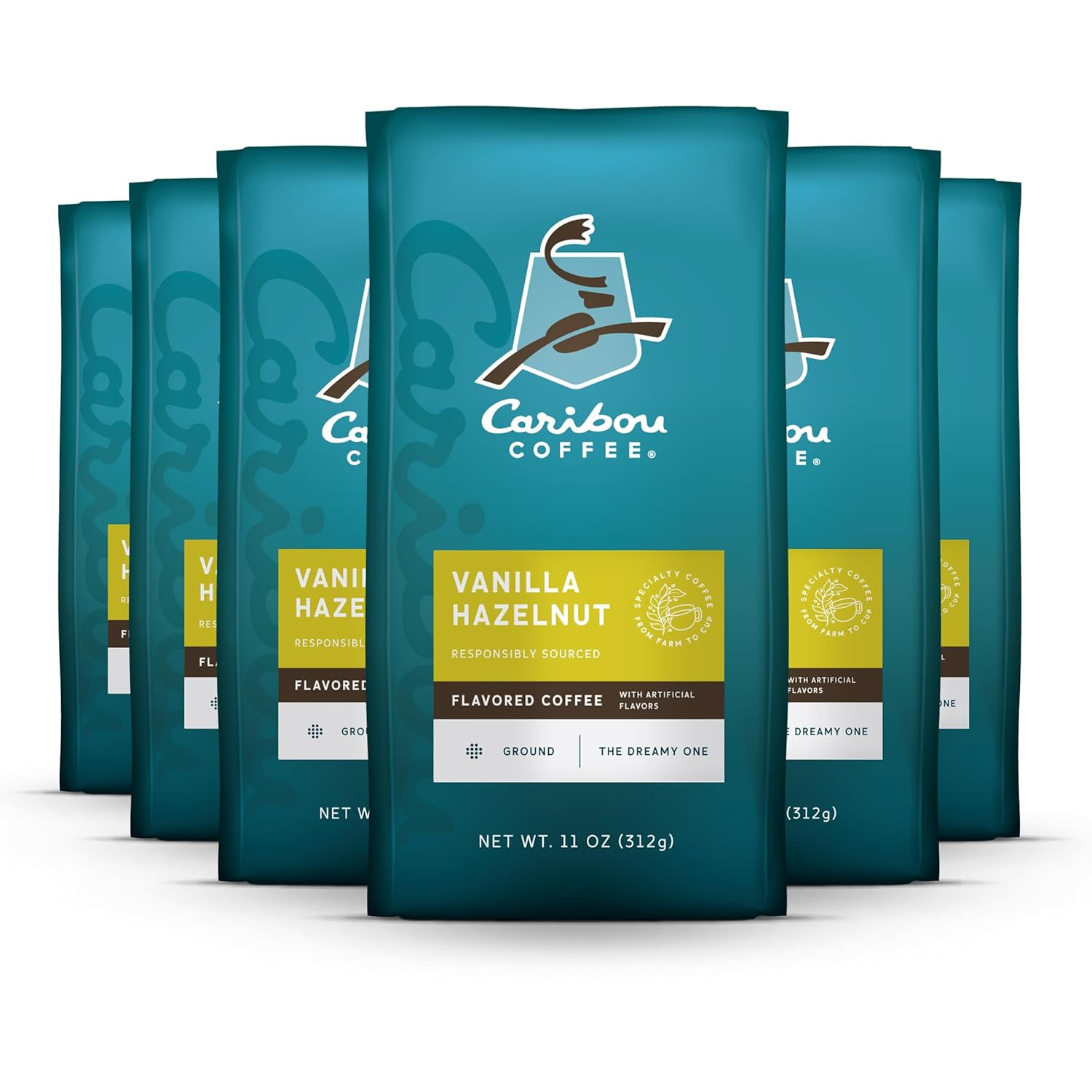 , Flavored Ground Coffee, 100% Arabica Coffee – Vanilla Hazelnut Dreamstate O