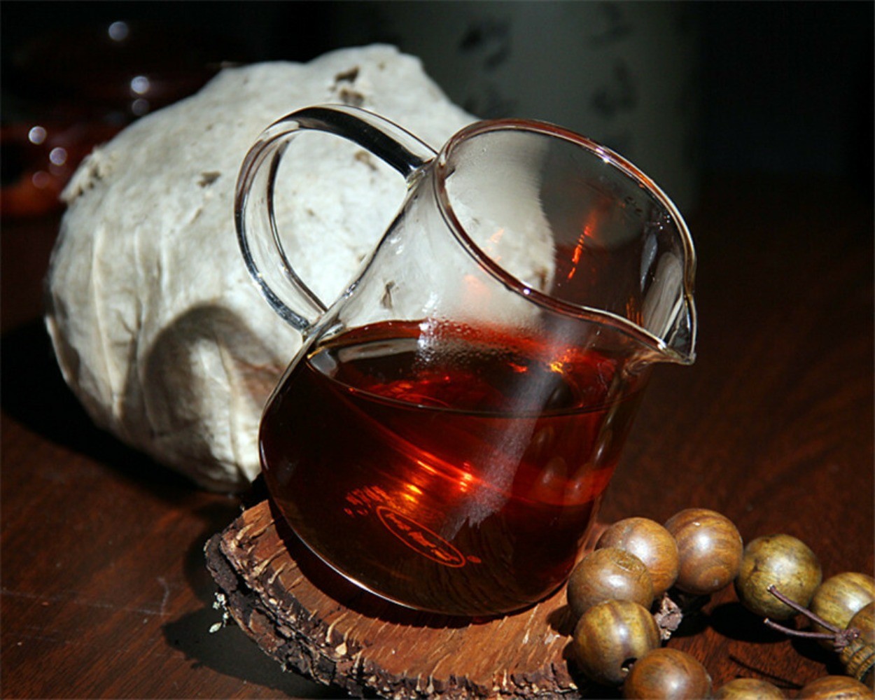 100g 50-Year Yunnan Ripe Pu-Erh Mini Tuocha Aged Chinese Black Tea Cake